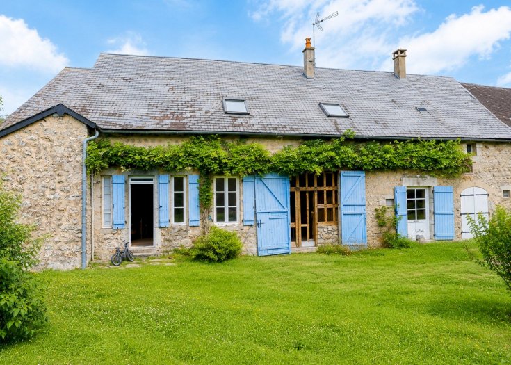 Longère dans le Morvan